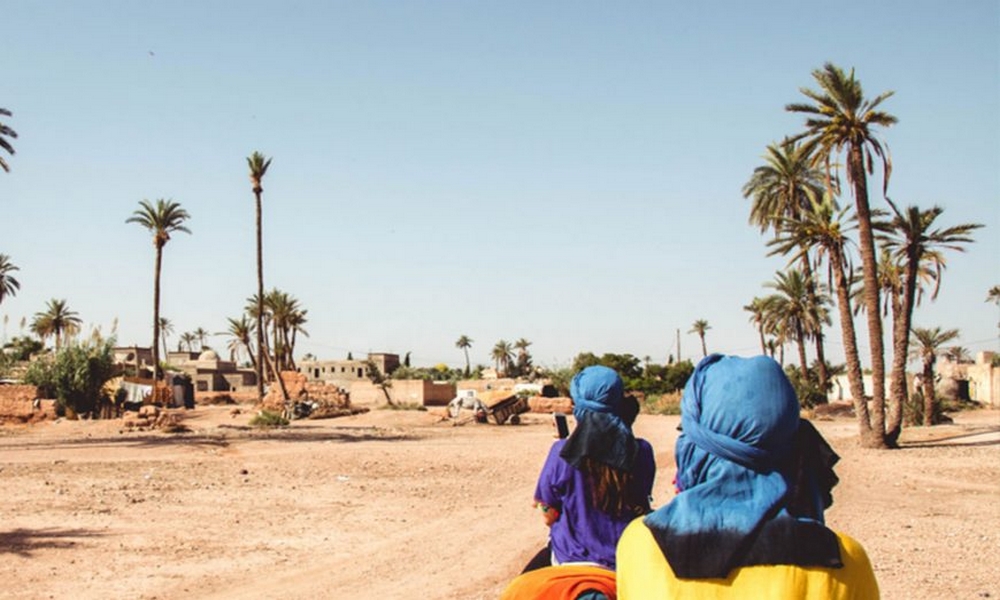 camel riding marrakech