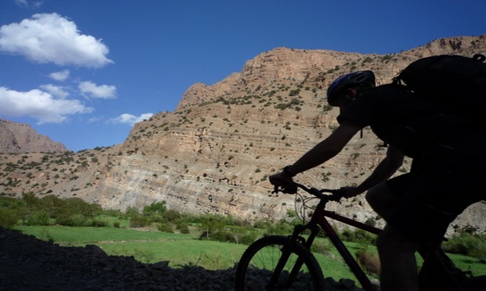 mountain saghor & oasis biking tour from marrakech