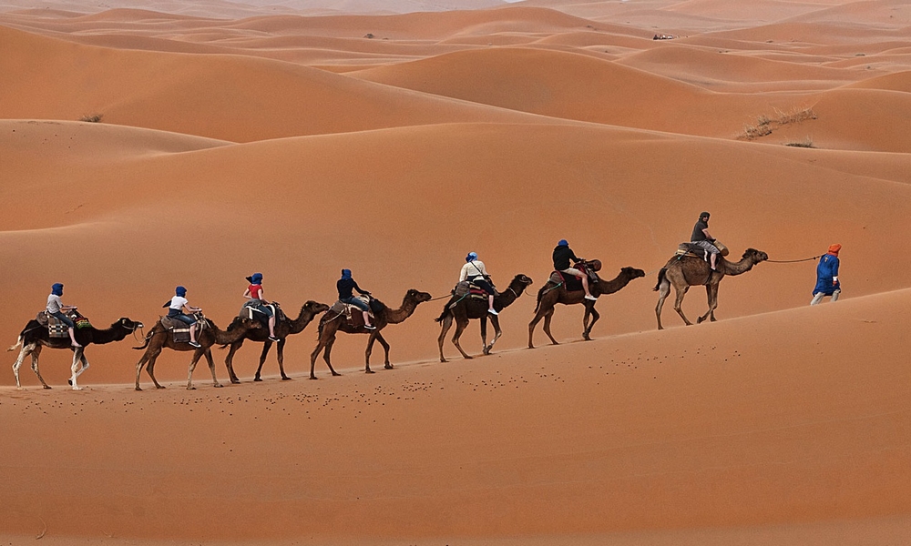 4 days hiking sahara desert tour from marrakech