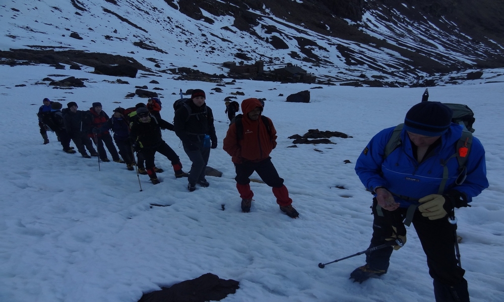 Mt toubkal winter climb - 3 days winter trekking