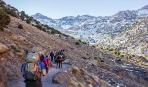 trek to Toubkal Mountain